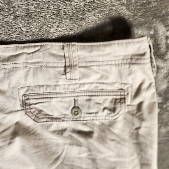 Lee Cargo Shorts Men's 42X11 Beige Dungarees Wyoming Cotton Khaki - Picture 10 of 12